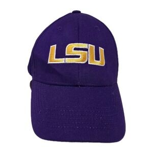 Captivating Headgear LSU Tigers Louisiana State Baseball Cap Hat One Size Purple